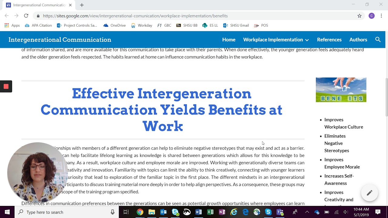 Benefits of Intergenerational Communication