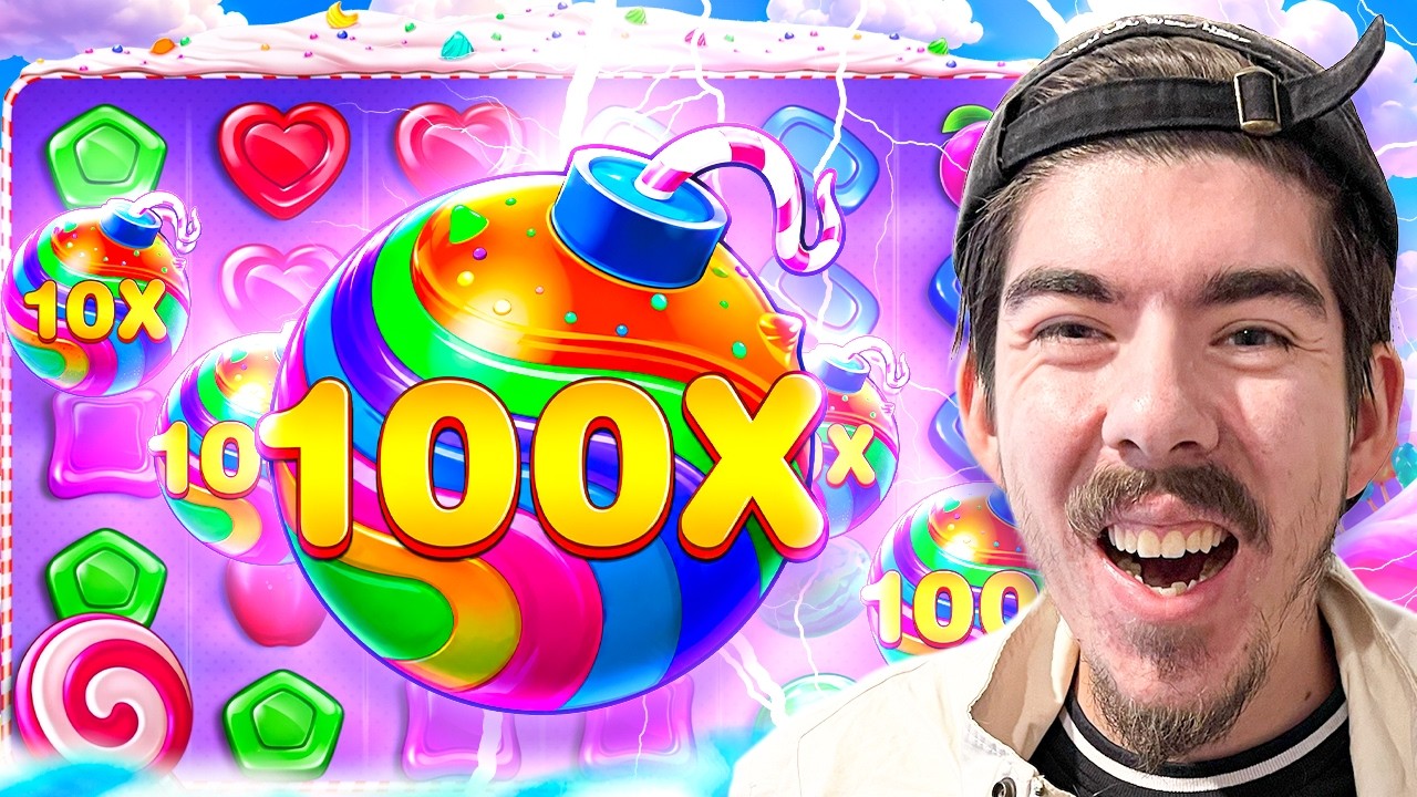 Я СЫГРАЛ В *НОВЫЙ* СЛОТ SWEET BONANZA 2500! (огромный множитель...)