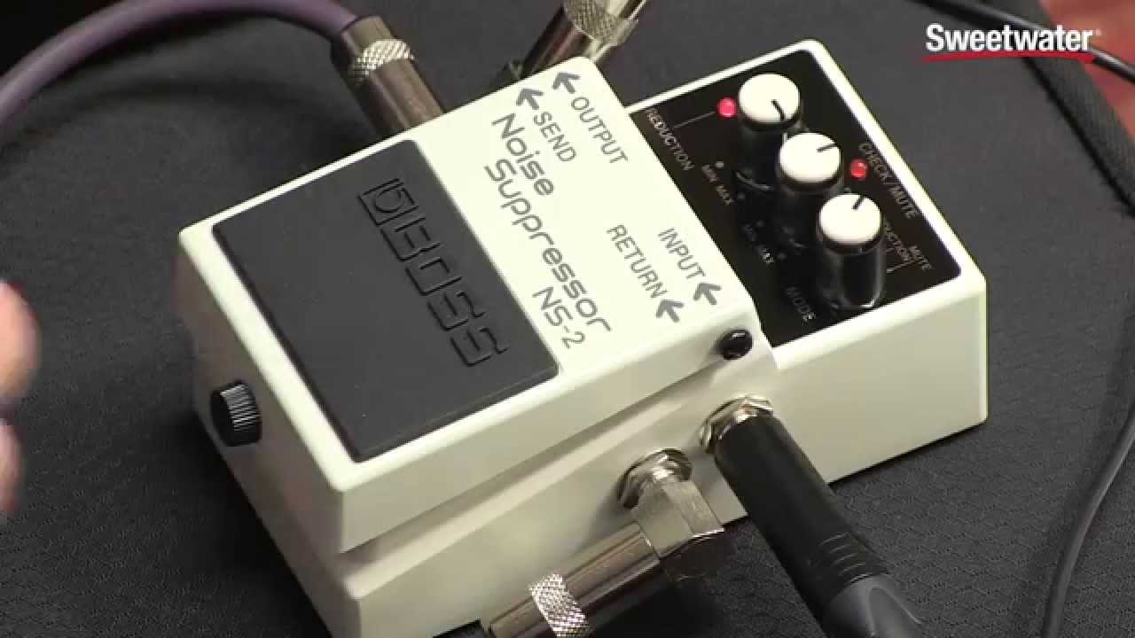 BOSS NS-2 Noise Suppressor Pedal Demo