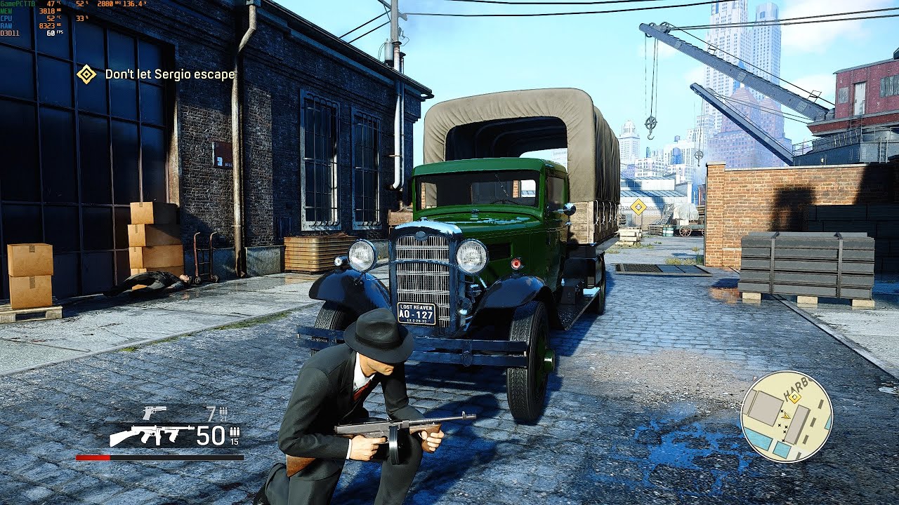 Mafia Definitive Edition ray tracing Full Game Part 11 CLASSIC