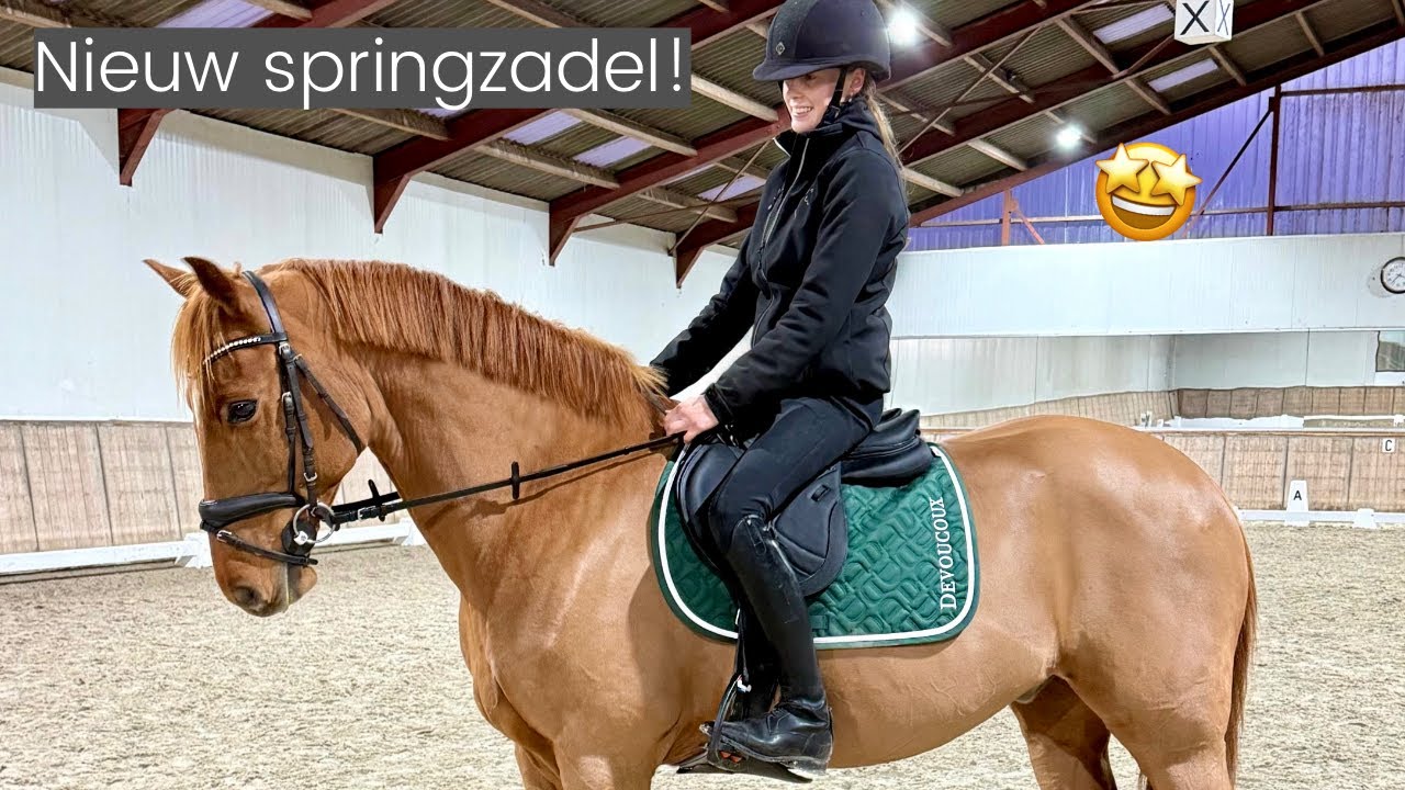 NIEUW SPRINGZADEL unboxen en testen! 🤩 || Kim Dior