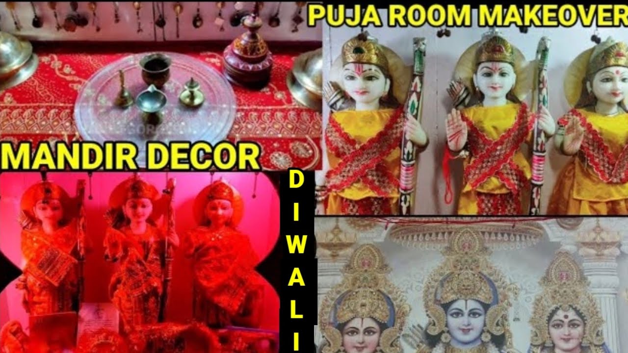 PUJA ROOM MAKEOVER  / MY PUJA ROOM 2020 / / #GORGEOUSLIFESTYLE / #DIY / #DECOR /#DIWALI