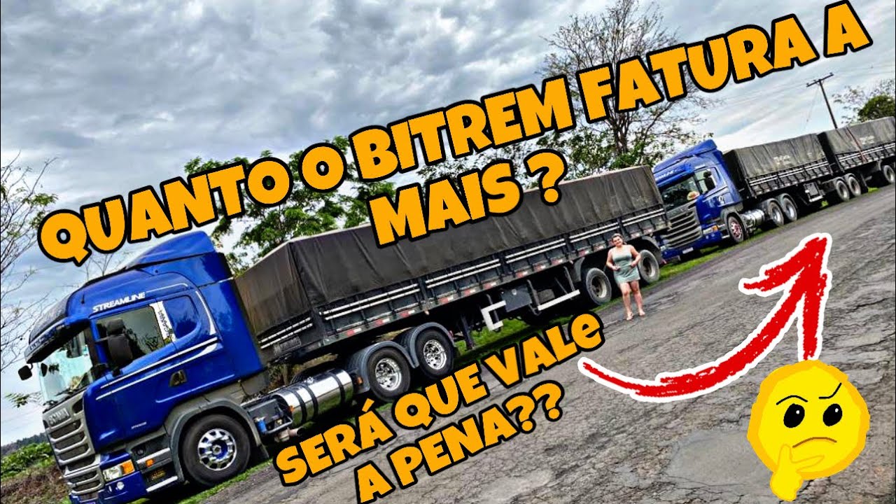QUANTO O BITREM FATURA A MAIS POR VIAGEM? DOIS SCANIA 440 NO GRANELEIRO 👀👀
