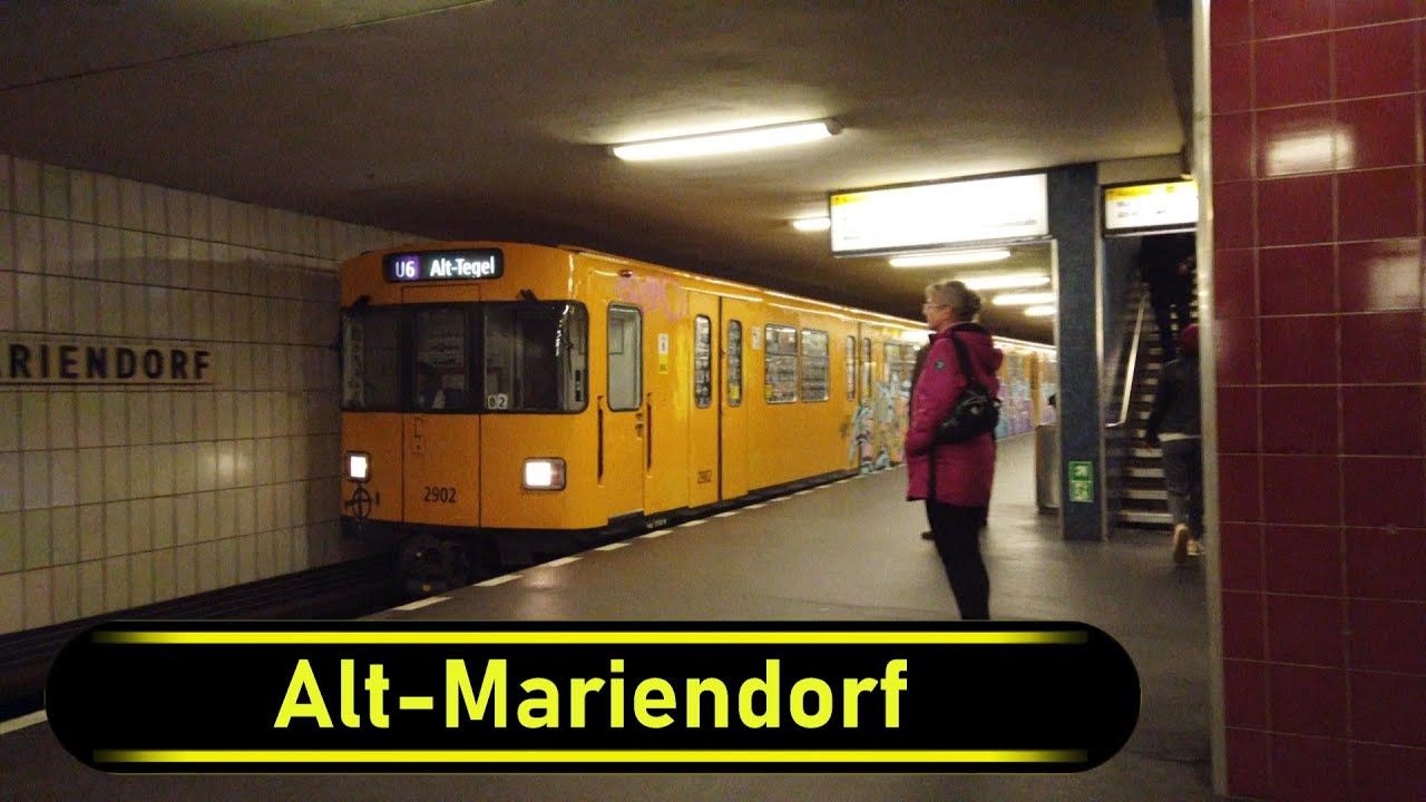 U-Bahn Station Alt-Mariendorf - Berlin 🇩🇪 - Walkthrough 🚶