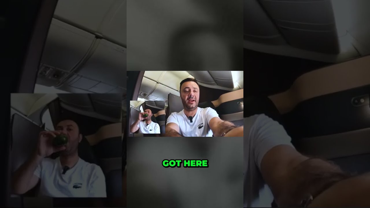 Qatar Airways Famous Signature Drink