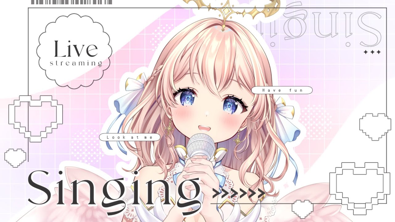【#歌枠┆sing】真夜中だってひとりじゃないよ🌃初見さんも大歓迎✨【#天愛つな】