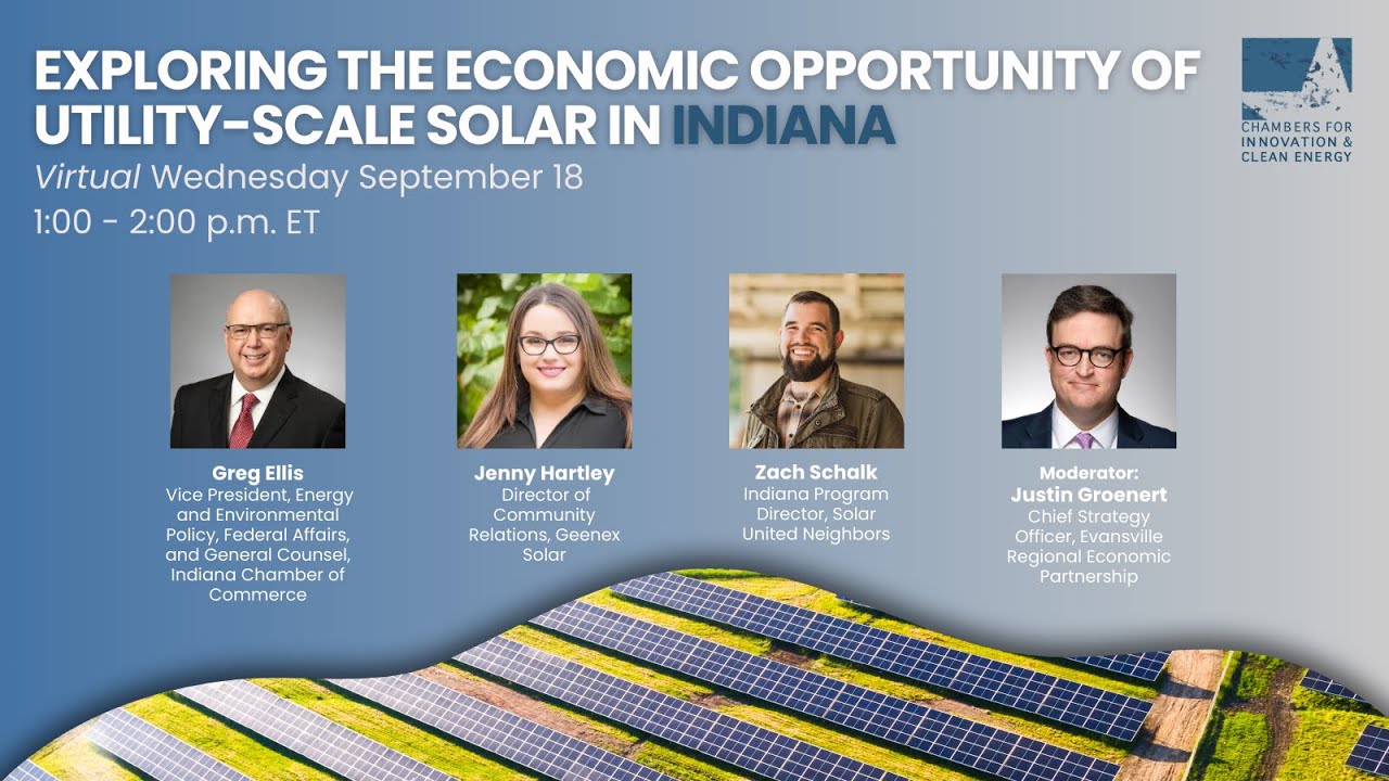 Exploring the Economic Opportunity of Utility Scale Solar in Indiana