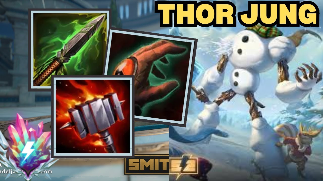 DISASTER EARLY!! - Thor Jungle Deity Smite 2 Gameplay