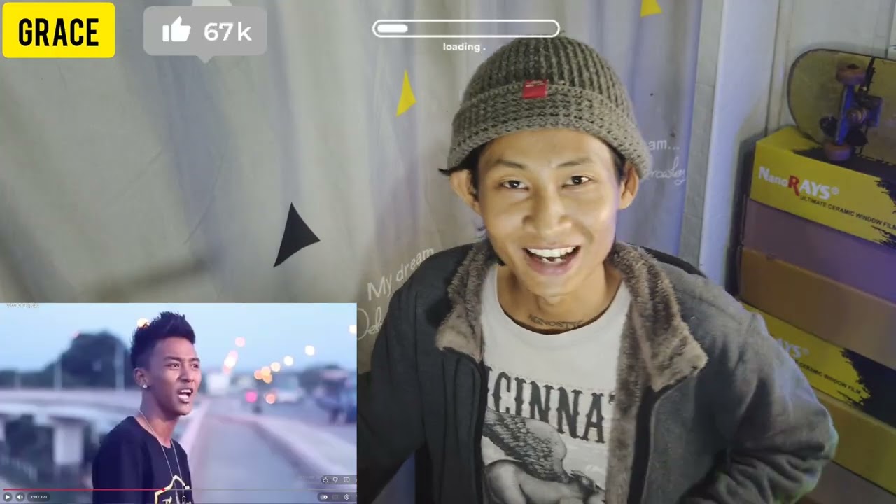 တိုက်ဆိုင်မူရှိလျှင် Song Grace reaction #grace #reaction #သီချင်းသစ်များ 
