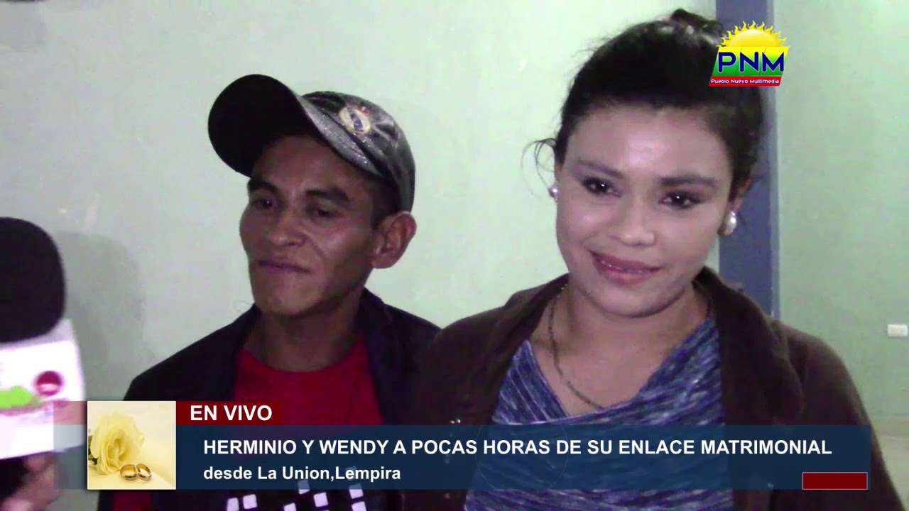 HERMINIO Y WENDY A POCAS HORAS DE SU ENLACE MATRIMONIAL