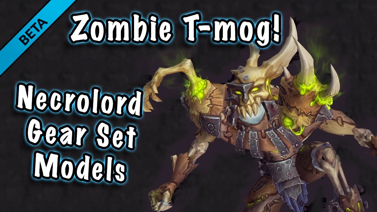 Jessiehealz - Shadowlands Necrolord Covenant Gear Sets (All Models / Classes / Types)