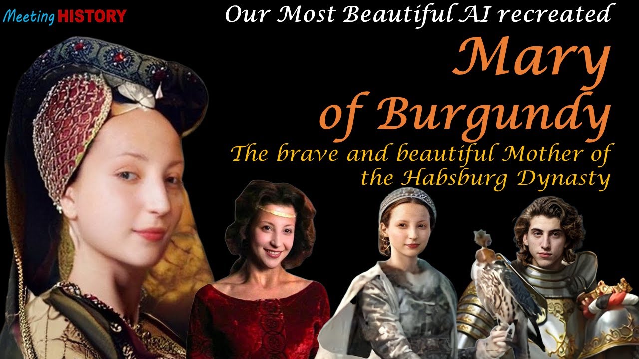 Mary of Burgundy: AI Animated Real Faces of the Mother of Habsburgs