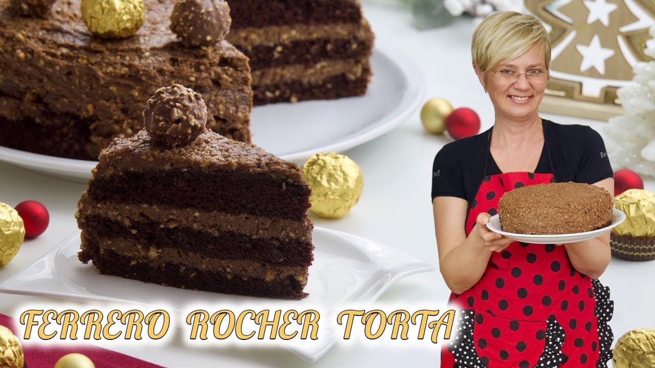 FERRERO ROCHER TORTA za svaku priliku koju svi obožavaju!!! • ReciPeci Sandre Gašparić