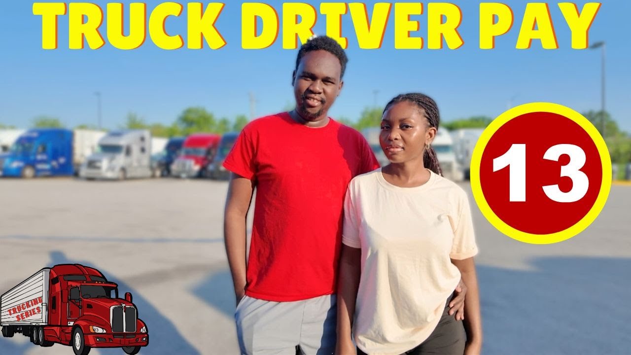 🇺🇸🇰🇪 HOW MUCH MONEY 💵 DO TRUCK DRIVERS MAKE IN AMERICA| MY WIFE WORKING TODAY