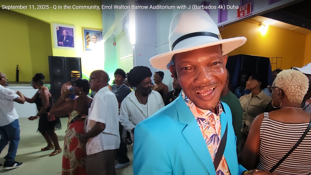 September 11, 2025 - Q in the Community, Errol Walton Barrow Auditorium with J (Barbados 4k) Duha