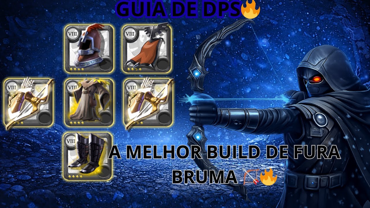 A MELHOR BUILD DPS DE FURA-BRUMA no Albion Online