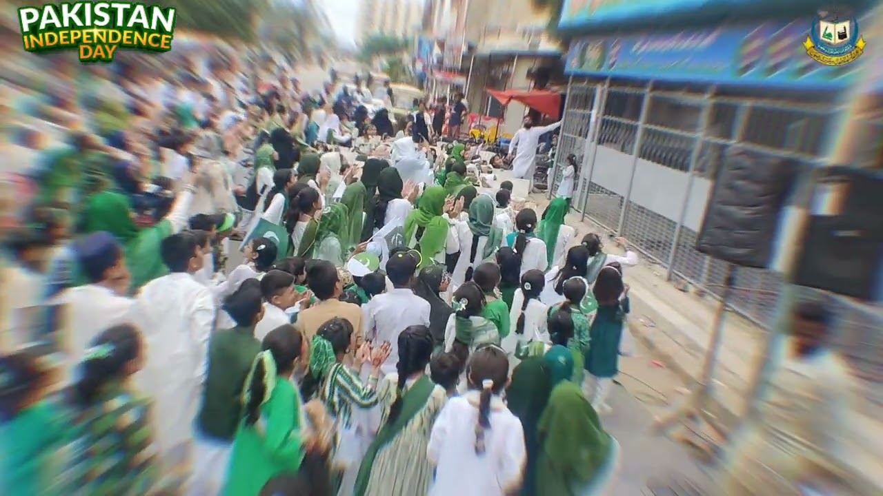 Parcham lehrany ka hairat angez manzar