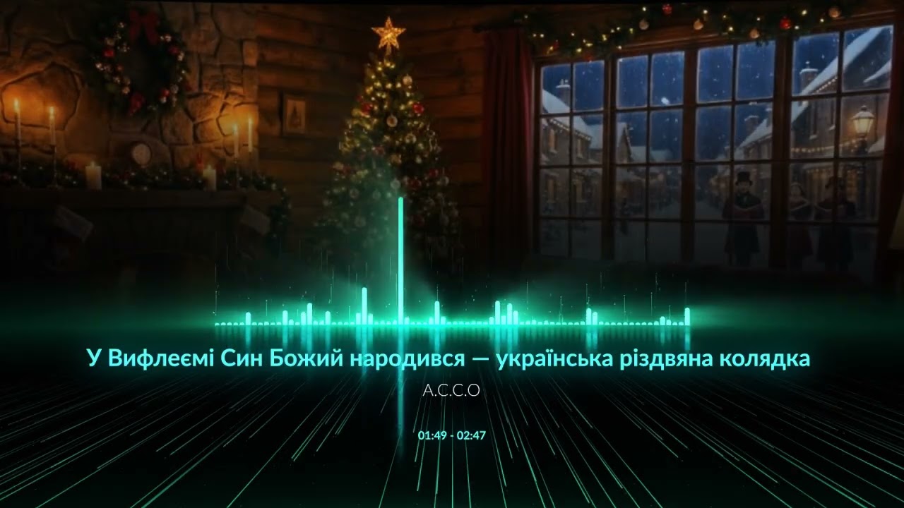 A.C.C.O - &laquo;У Вифлеємі Син Божий народився&raquo; &mdash; українська різдвяна колядка у сучасному виконанні