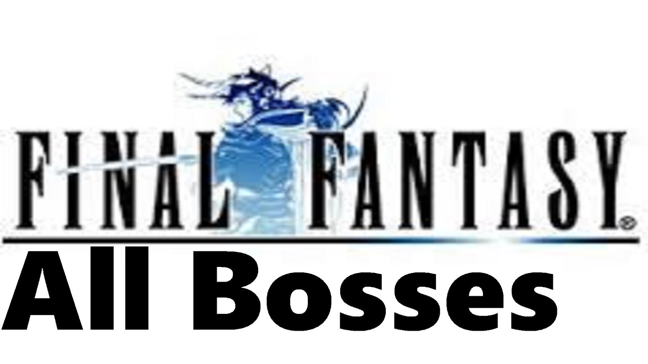 Final Fantasy I All Bosses - Every Boss Fight