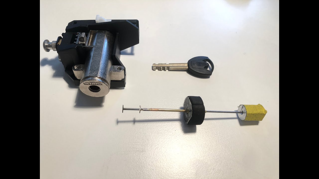 locksport: Abus Haibike intube battery lock Yamaha Blo Win IT1 Plus 84052 picked