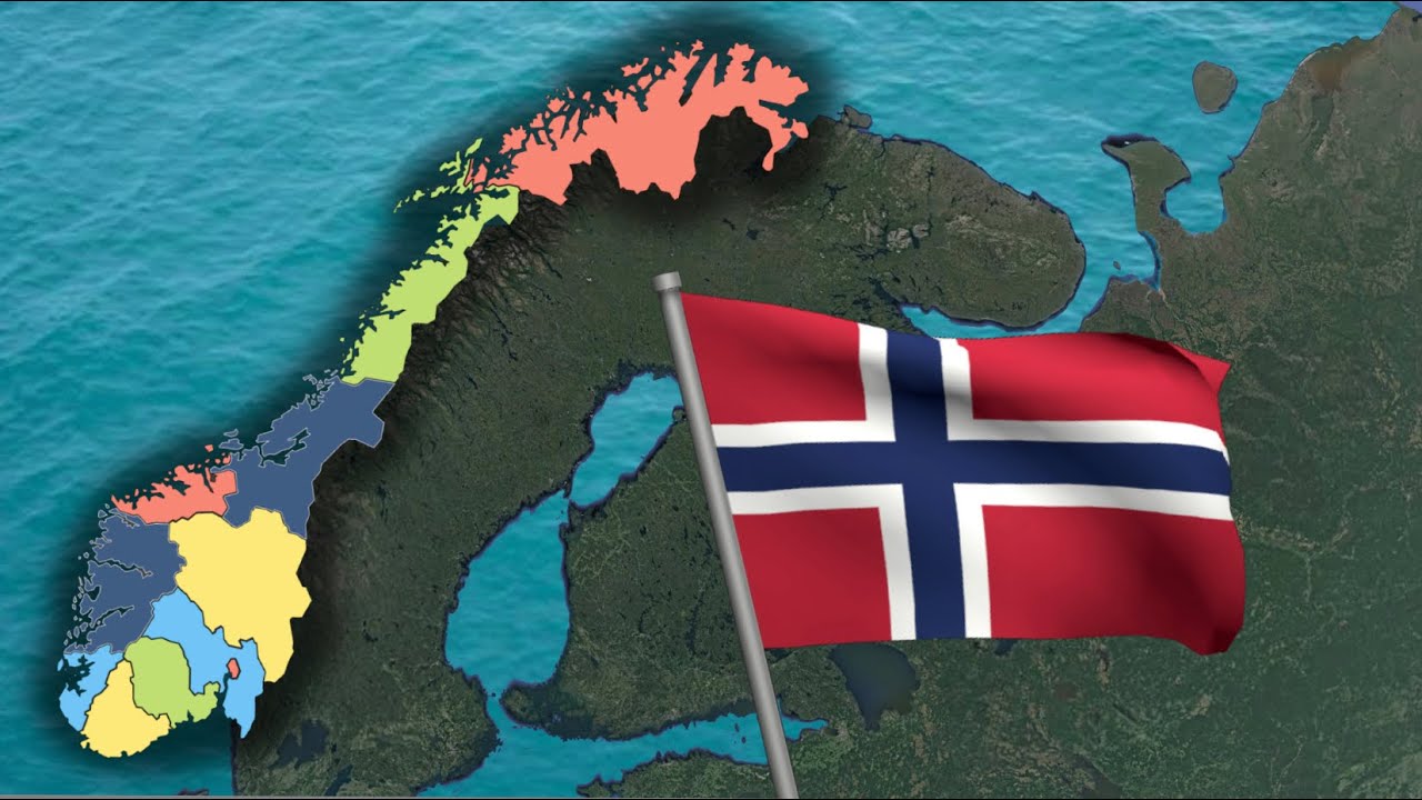 Norway - Geography of the 11 Counties | Kxvin