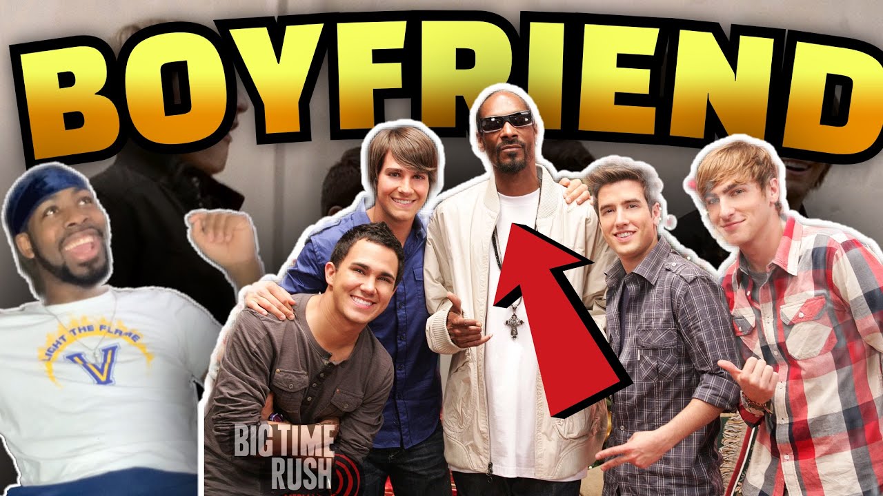 WHAT IS GOING ON?? Big Time Rush - Boyfriend (Official Music Video) ft. Snoop Dogg (FUNNY REACTION)