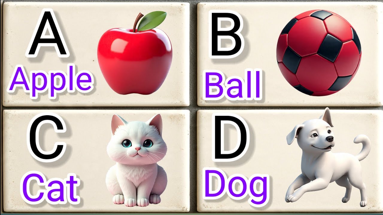 Abcd cartoon | ABCD |  A for apple | A for apple Kids song | abcd | ksekabuter | phonics song kids