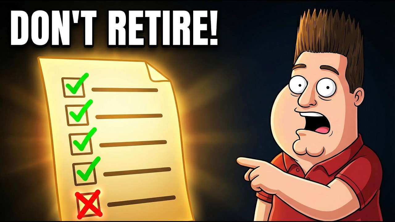 Don't Retire Until You Hit These 5 Goals
