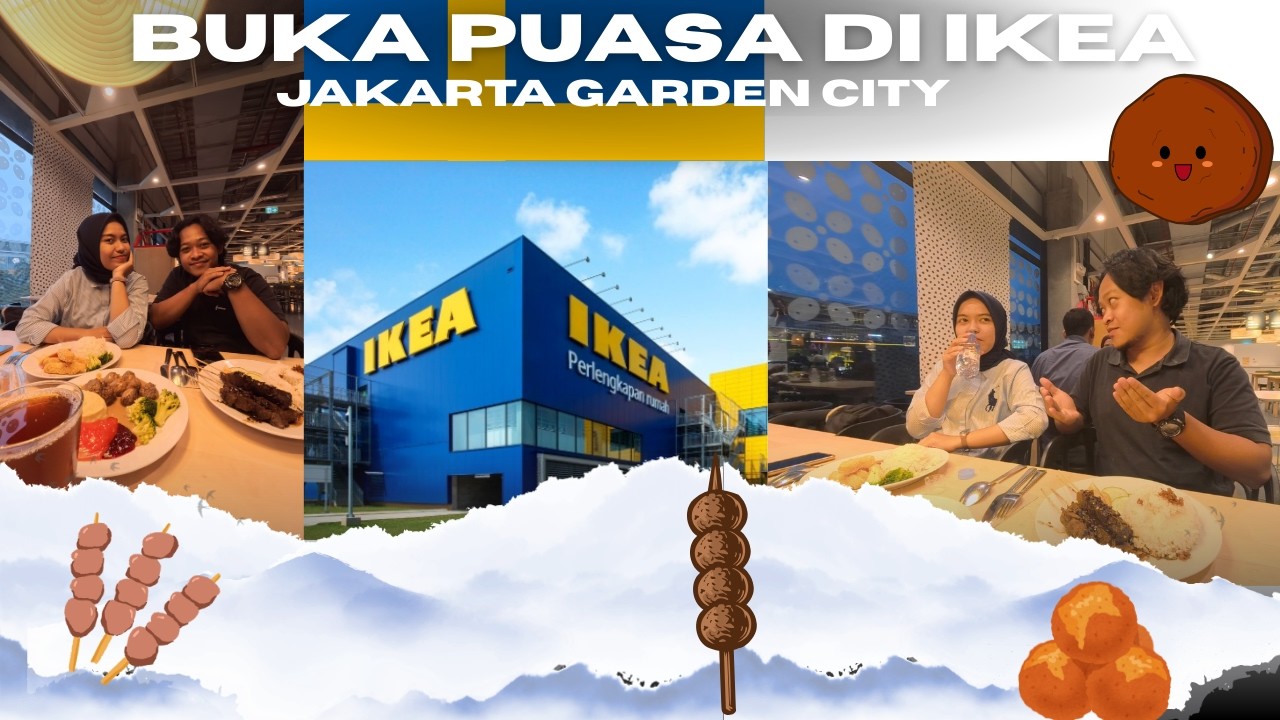 BUKA PUASA DI IKEA JGC 🍽️ | Takjilnya Bukan Kurma… Tapi Meatball