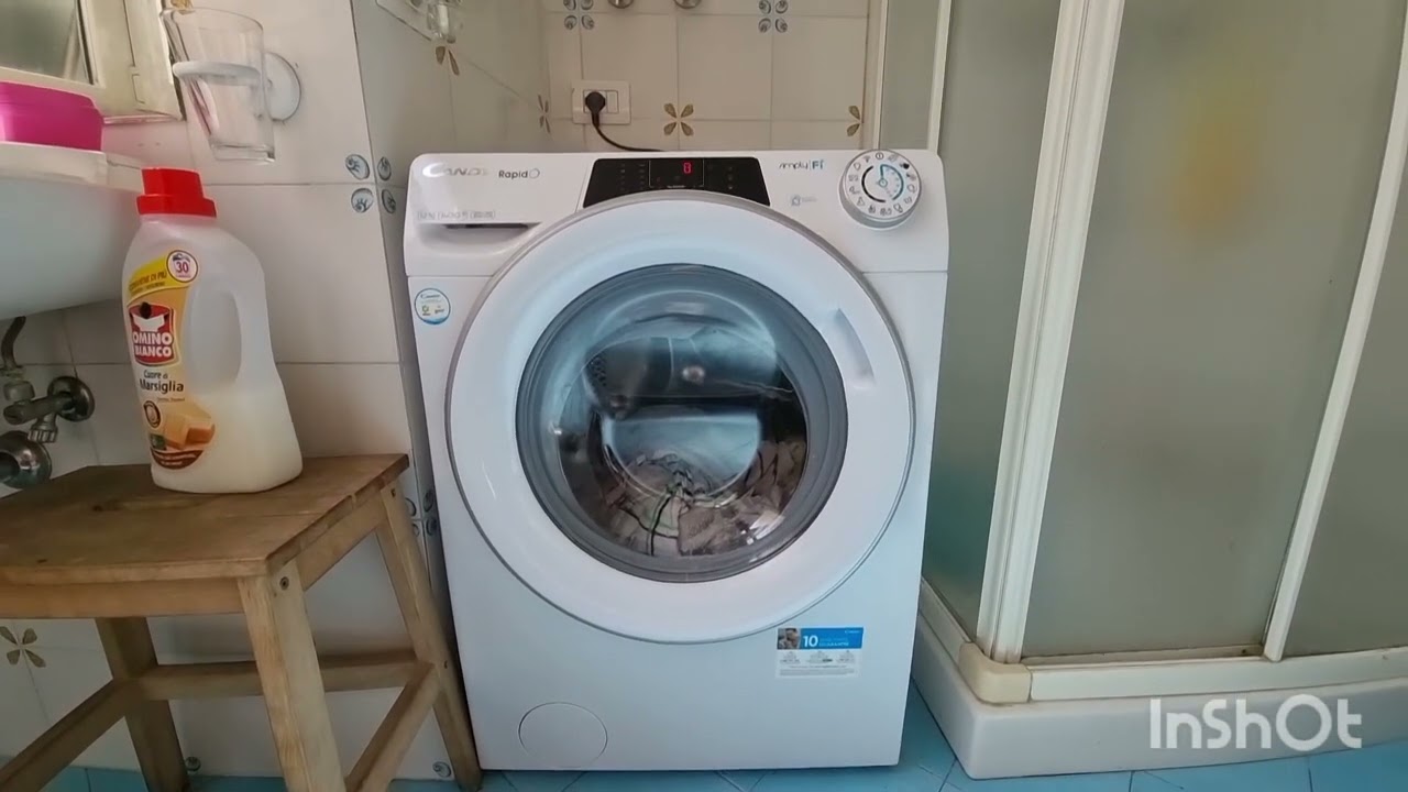 Candy Rapidó lavaggio e centrifuga a 1400 Giri - simply FI 12 kg
