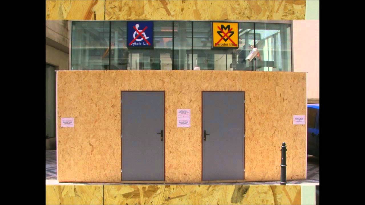 Stanice metra Národní třída, 1. část