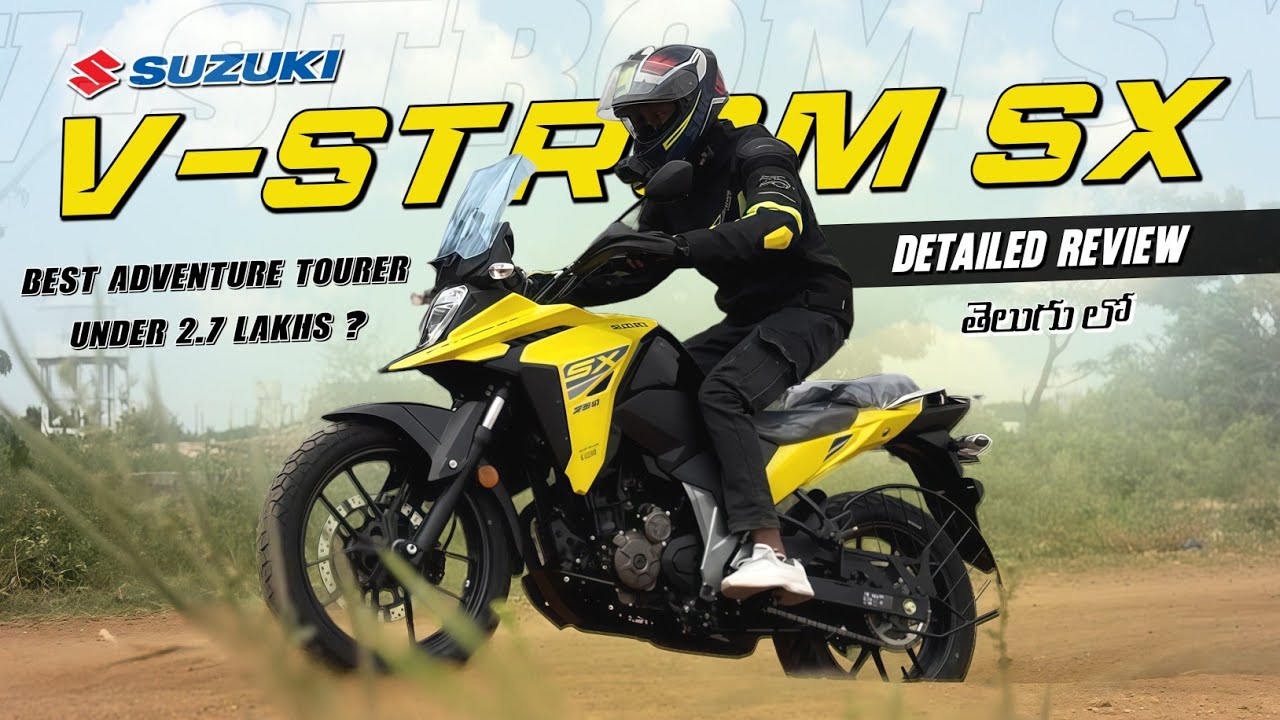 NEW SUZUKI V STROM SX 250 2025 EDITION | DETAILED REVIEW IN TELUGU