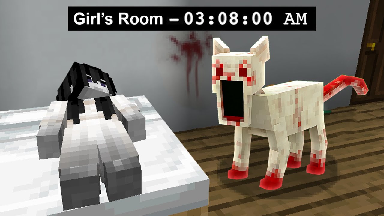 There's Something Wrong With Her Cat in Minecraft..
