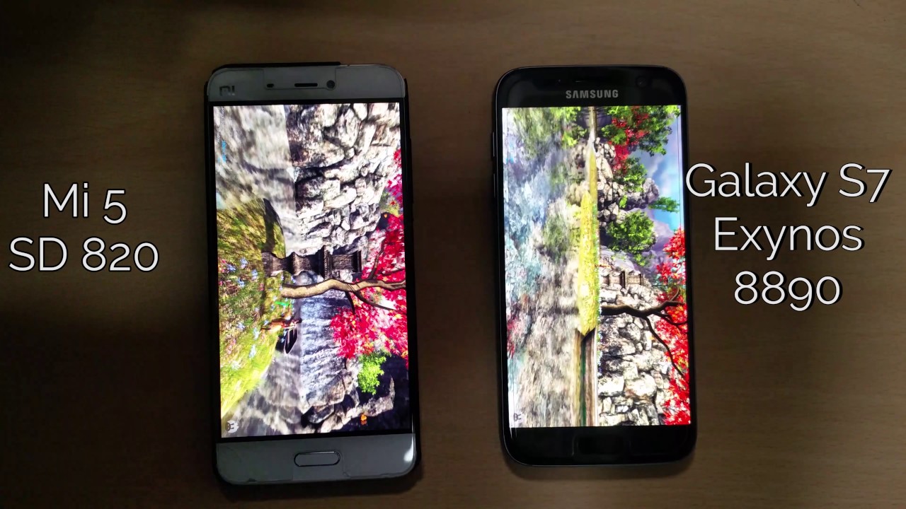Exynos 8890 VS Snapdragon 820 AnTuTu Benchmark | 4k