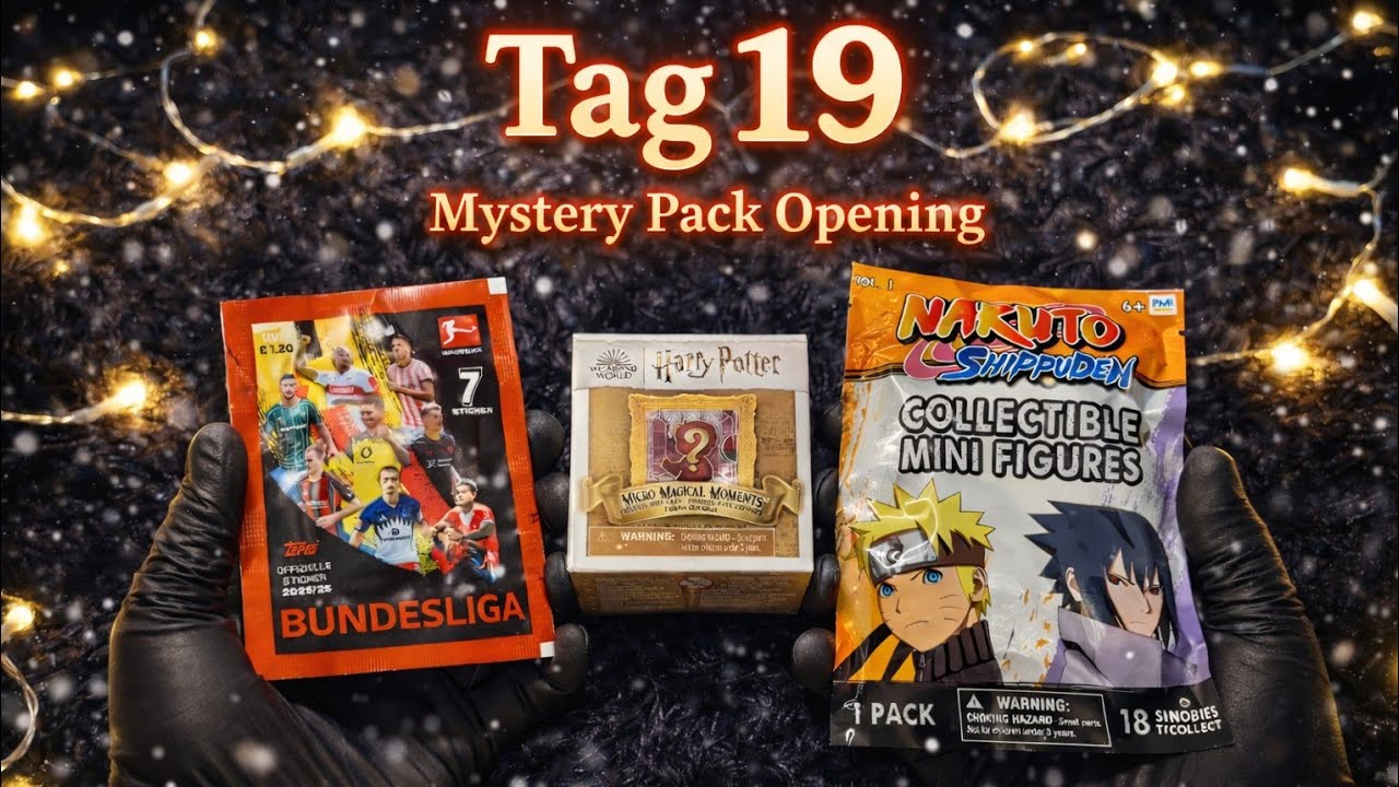 ASMR Mini Mystery Pack Opening 🎁 