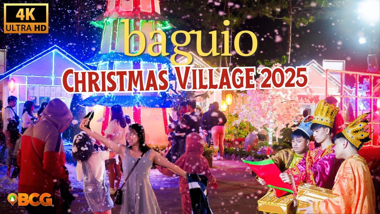 Japan Vibes at the Baguio Christmas Village 2025