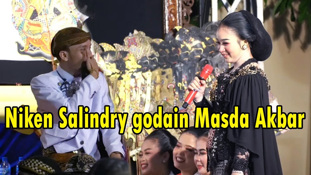 NIKEN SALINDRY GODAIN MASDA AKBAR SYAHALAM SAAT NYANYI LAGU WISO TRESNO