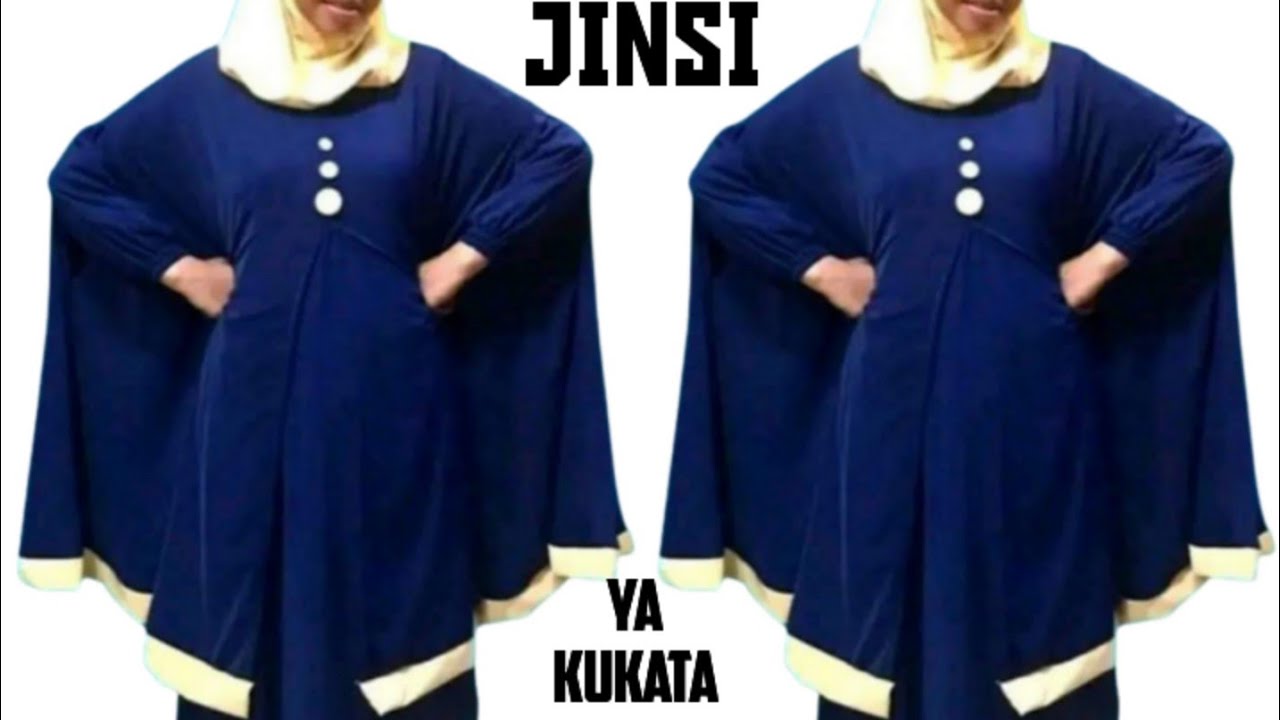 Jinsi ya Kukata juba/Fashion ya Kupasua Mbele,#@NaimaCreation