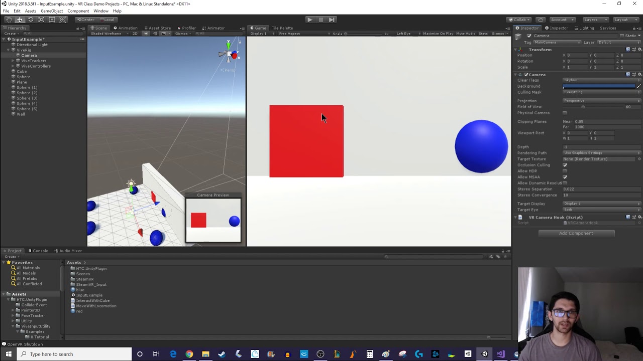 VR Locomotion with Raycasting for Collision Detection