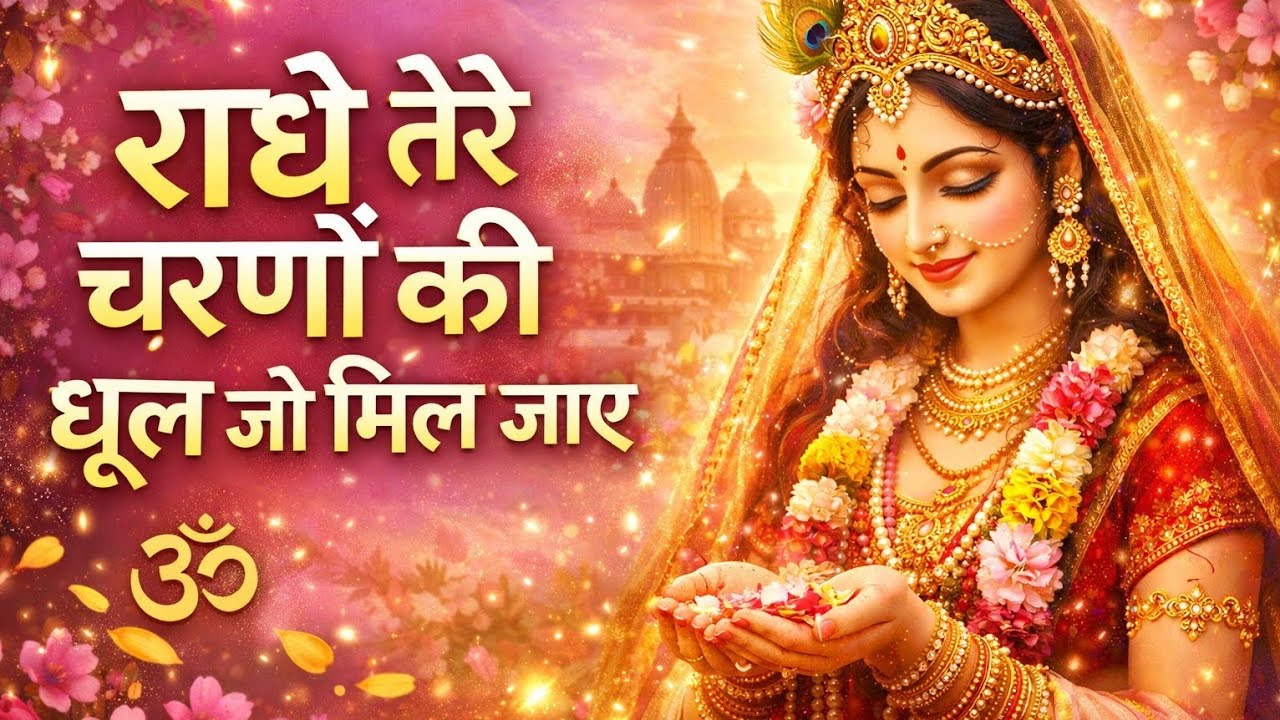Radhey Tere Charno Ki Dhool Jo Mil Jaye | Heart Touching Radha Rani Bhajan | Krishna Bhakti Song