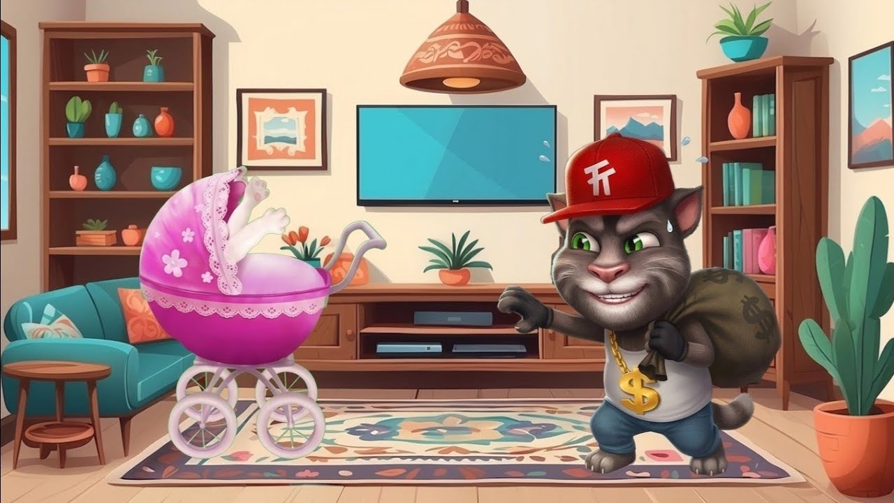 My Talking Tom Vs My Talking Angela 😍🌈|  Episode : 02 |