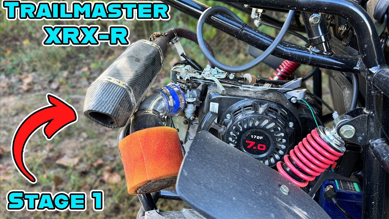 Тестирование производительности Trailmaster Mid XRX-R