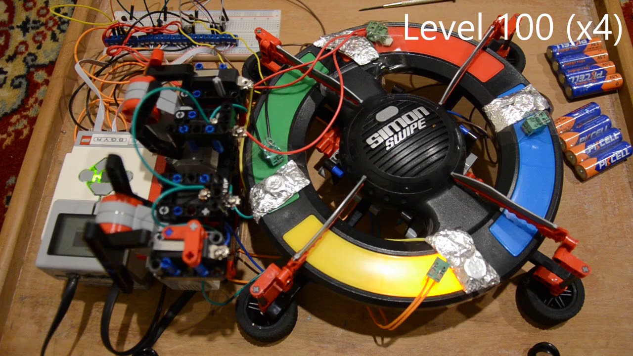 Hacking Simon Says: Lego and electrical Simon solver