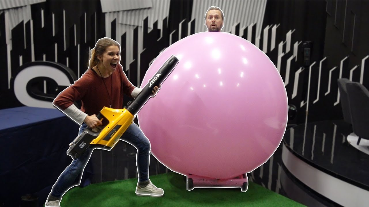 JÄTTIPALLO HOVERBOARD HAASTE