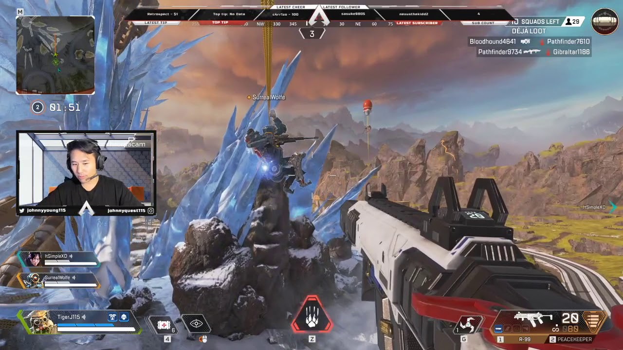 Apex Shenanigans goofing off with Retro-Spect and The Razor Hail and some intense matches