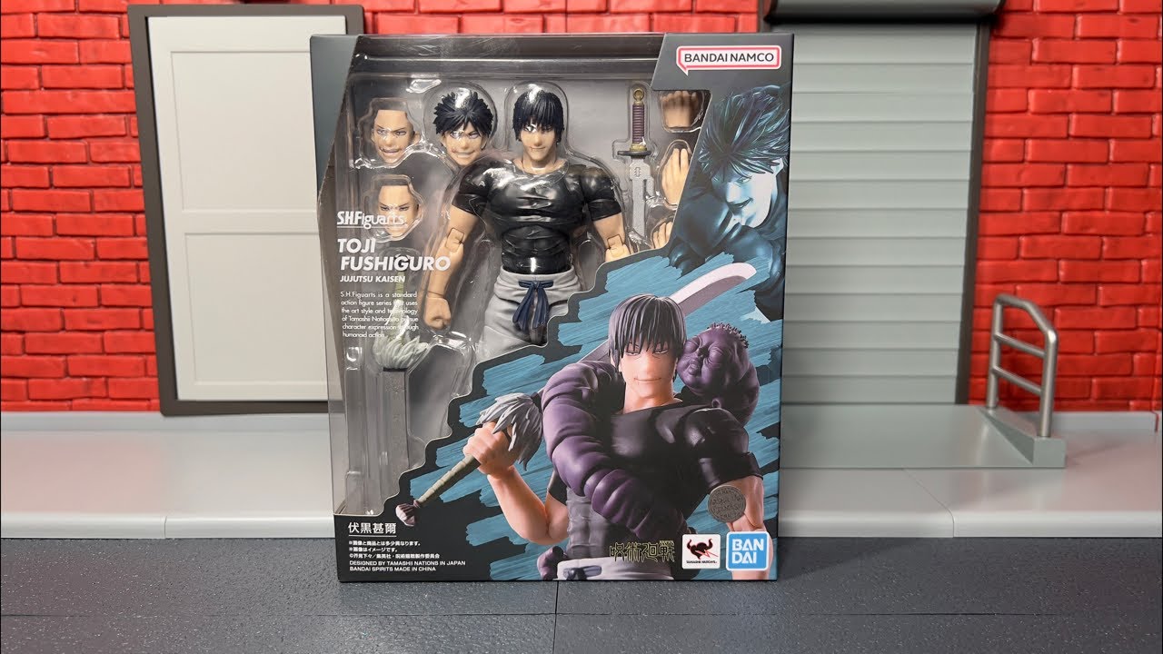 Unboxing SH Figuarts Toji Fushiguro action figure!