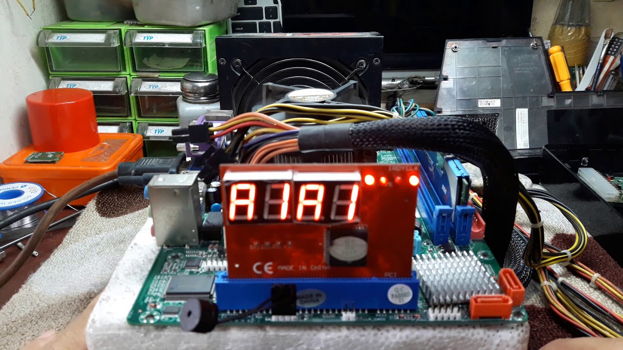 Hướng Dẩn Sử Dụng Card Test MainBoard PC Cực Kỳ Dể  Máy Tính 1166 Kha Vạn Cân