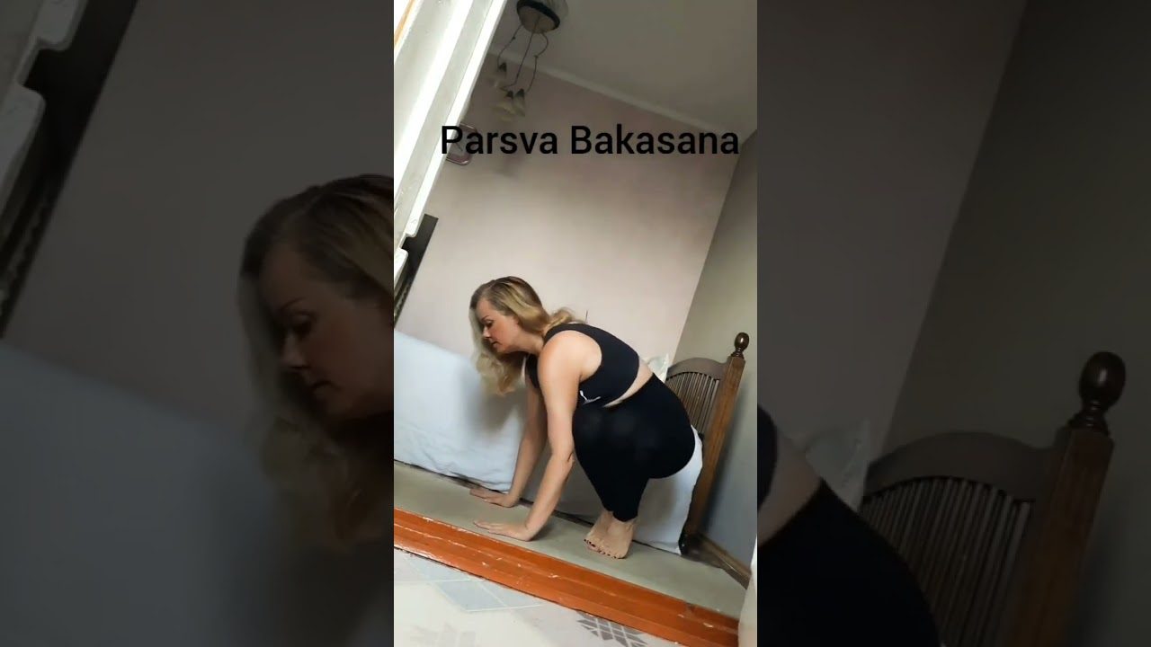 Parsva Bakasana поза бокового журавля или ворона. #йогакаждыйдень #yoga#yogapractice#yogaforall