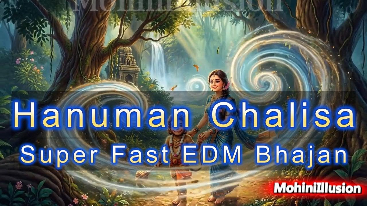 Hanuman Chalisa – Super Fast EDM Bhajan | Powerful Hanuman Bhakti Song #hanuman #hanumanchalisa
