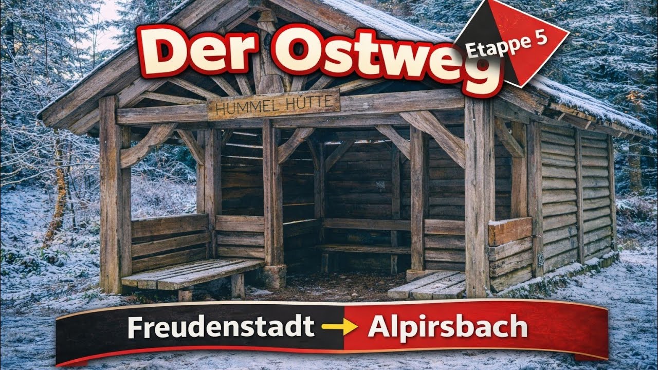 Der Ostweg | Etappe 5 | Von Freudenstadt nach Alpirsbach | Dezember 2025